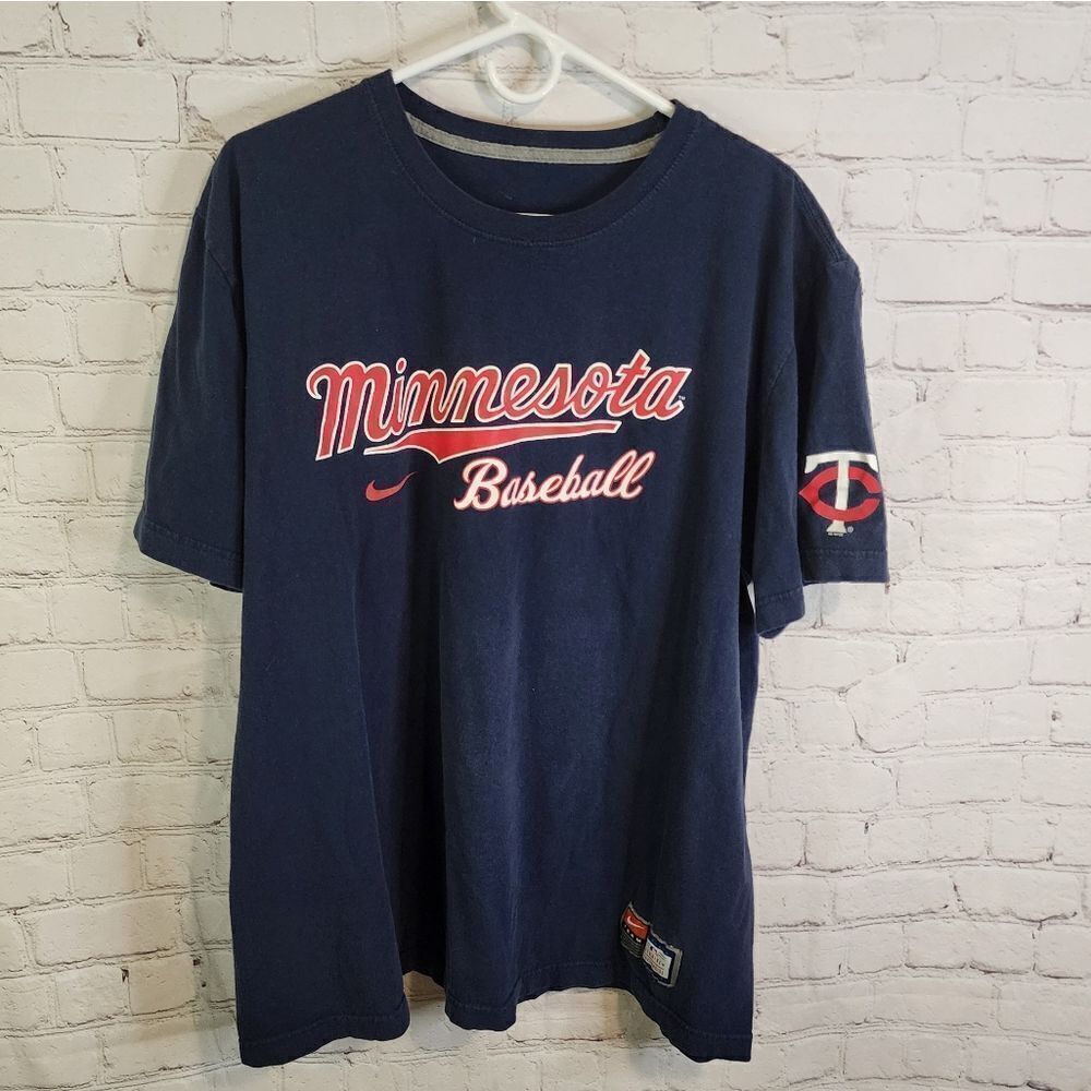 Men's Nike MLB regular fit "Minnesota Twins" shirt, size XXL
